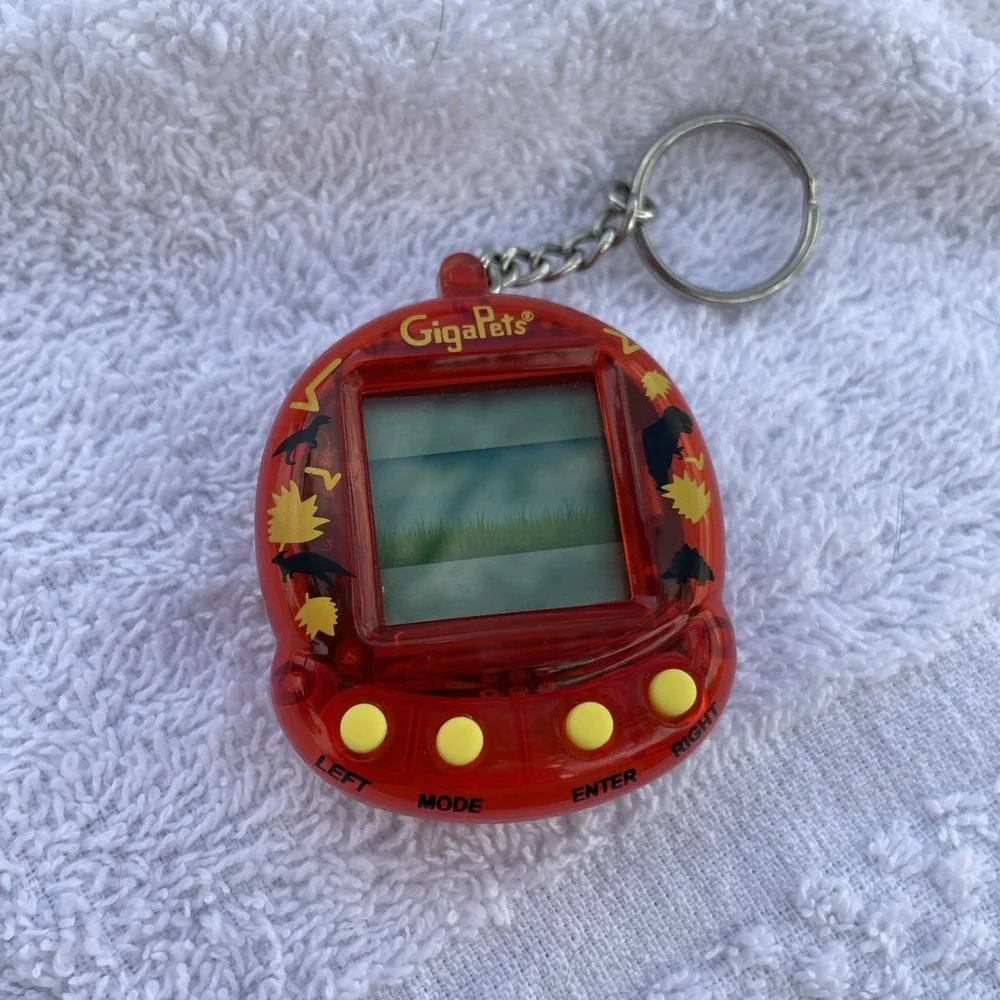 Giga Pets Dinosaurs Digital Toy Keychain Pet Game 2018 Top Secret Toys Tested